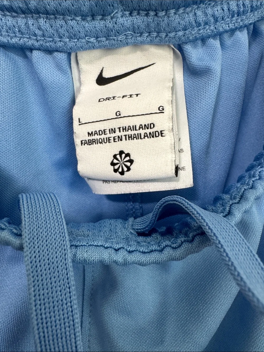 Nike Boys Royals Sky Blue Athletic Shorts with White Swoosh